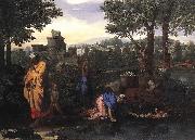 Nicolas Poussin Exposition of Moses painting